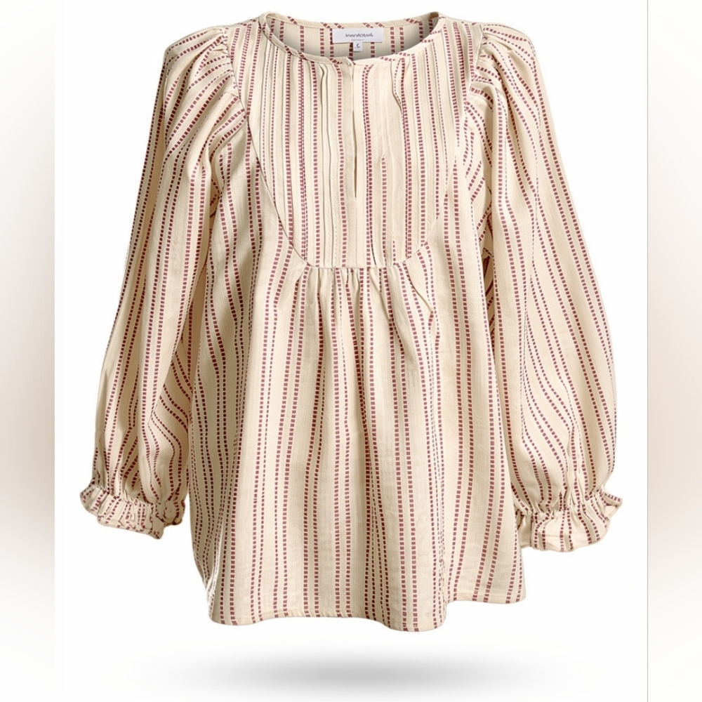 Women's Clothing| Elizabeth And James Boho Peasant Top - Picture 4 of 6